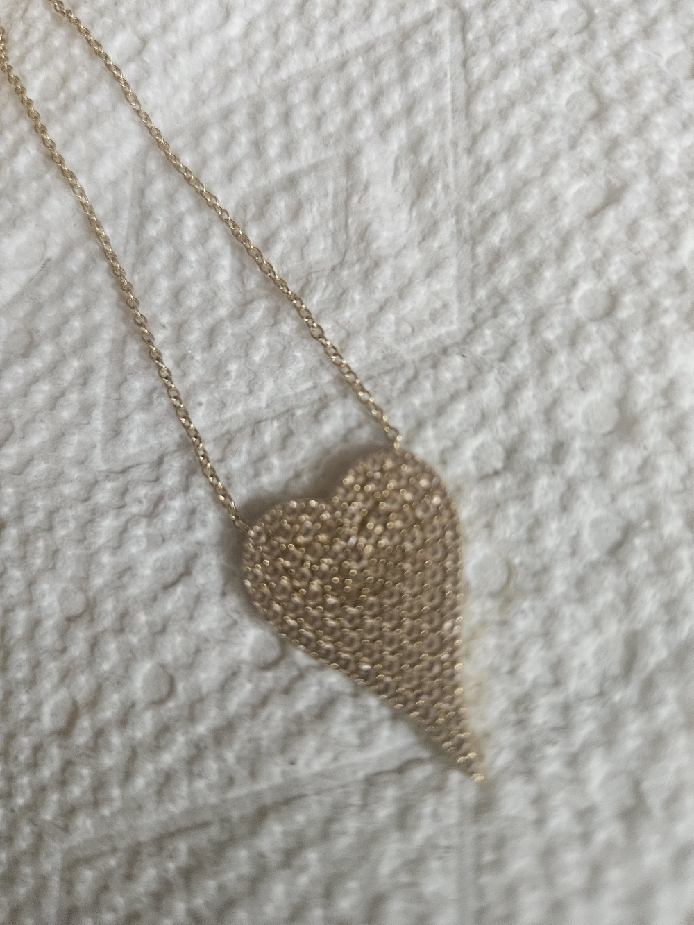 Diamonique X Jennifer Miller Pave Heart Necklace - Picture 2 of 5